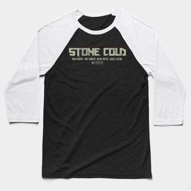 Stone Cold title Baseball T-Shirt by D-Wrex T-Shirts 